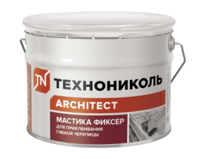 Мастика для гибкой черепицы ТЕХНОНИКОЛЬ №23(Фиксер) ведро 3,6 кг